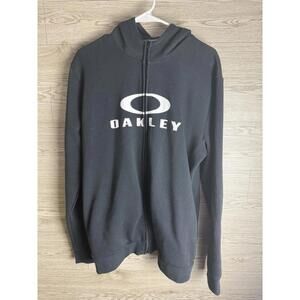 Vintage Oakley Full Zip Surf Skate Hoodie L